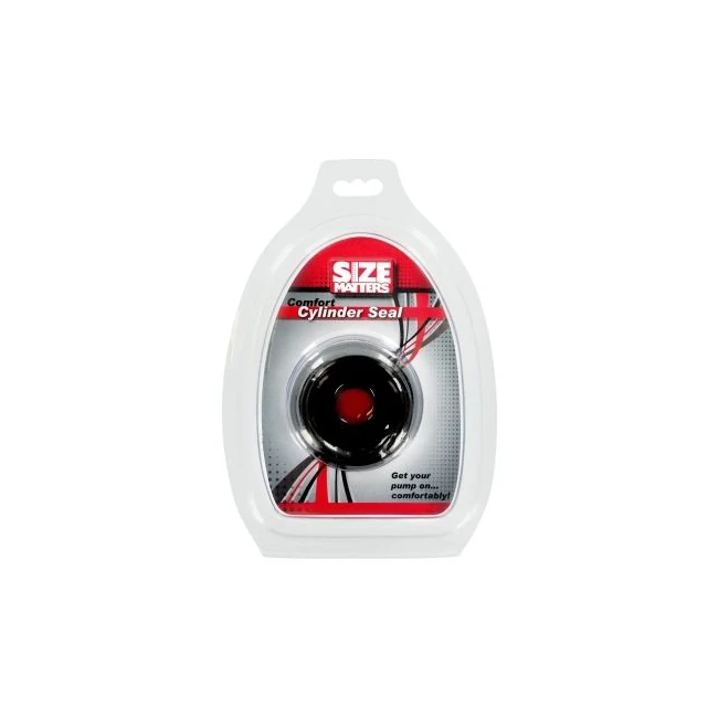 Size Matters Black Cylinder Sleeve - Grip, Control, and Ease of Use