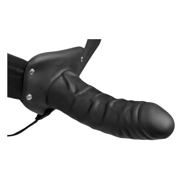 Size Matters Erection Assist Hollow Silicone Strap on - Shape & Texture