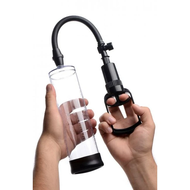 Size Matters Pull Handle Penis Pump - Trigger Pump Mechanism