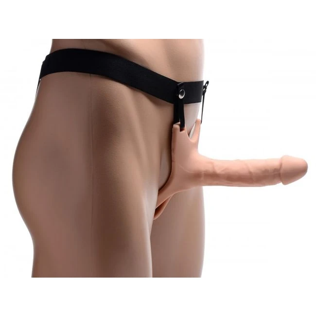 Size Matters Silicone Dildo Strap-on Flesh - Shape & Texture