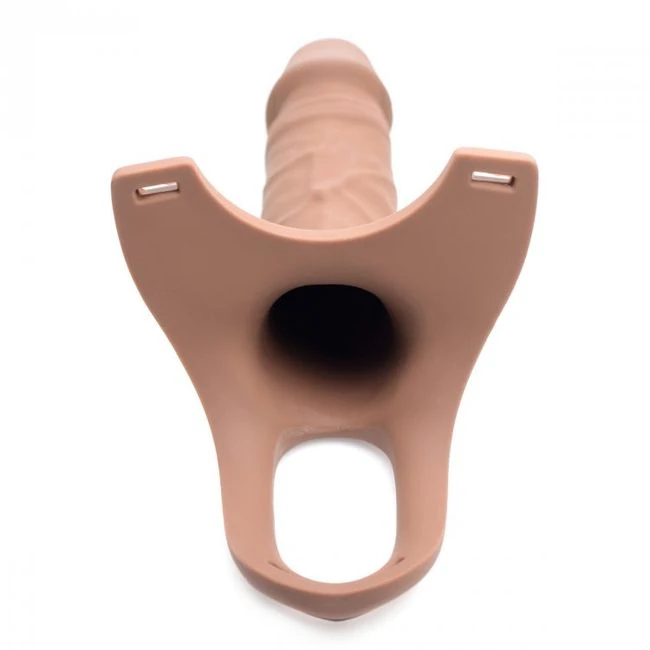 Size Matters Silicone Dildo Strap-on Flesh - Material Feel