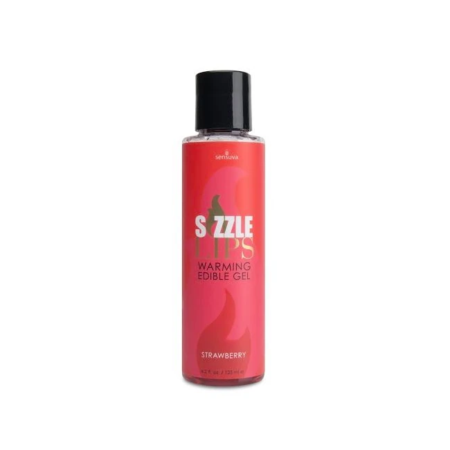 Sizzle Lips Warming Gel - Warming, Edible, and Flavored