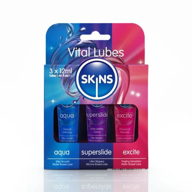 Skins 12ml Sampler Tubes Vital 3pk - Formula & Feel