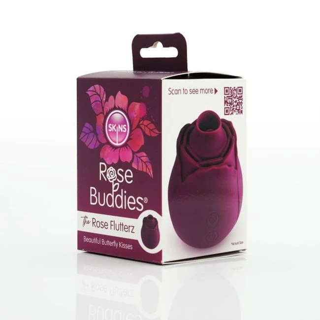 Skins Rose Buddies - the Rose Flutterz - Experience Intense Pleasure with the Skins Rose Buddies - The Rose Flutterz