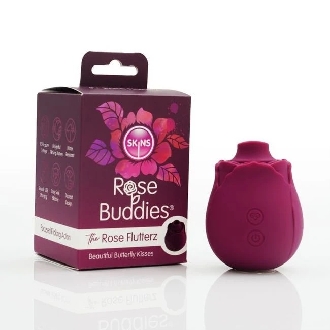 Skins Rose Buddies - the Rose Flutterz - Vibration Modes and Stimulation Features