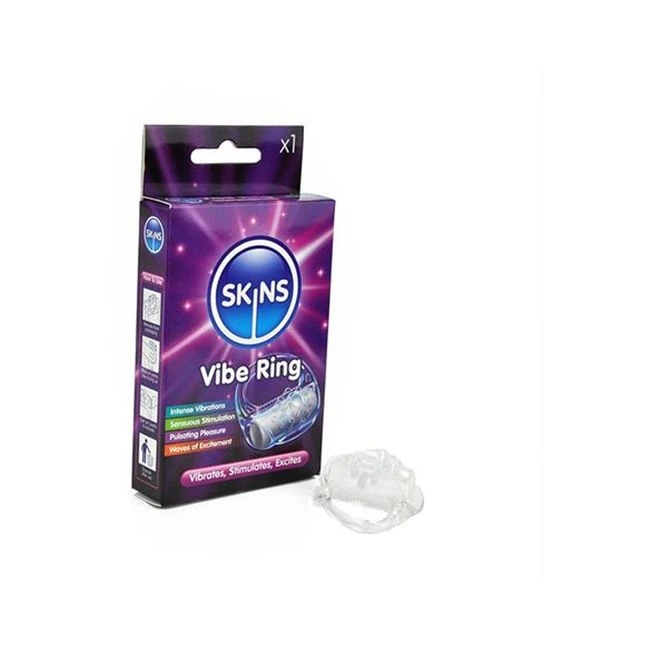 Skins Vibrating Ring Retail Pack - Fabric & Feel