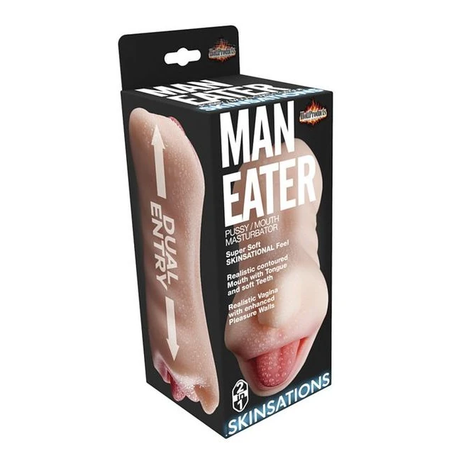 Skinsations Man Eater Pussy Mouth Masturbator - Internal Texture