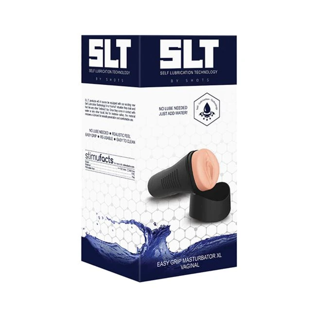 Slt Self Lubrication Easy Grip Masturbator Xl Vaginal - Flesh - Internal Texture