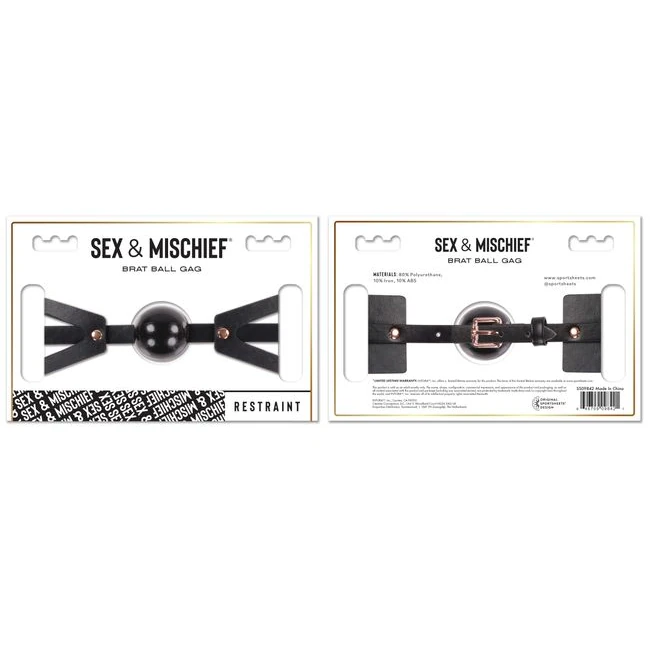 S&m Brat Ball Gag - Hardware & Fasteners