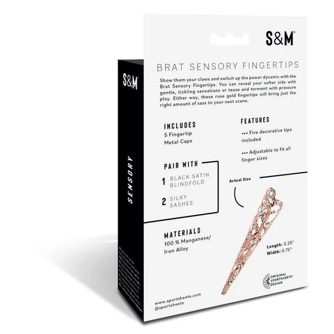 S&m Brat Sensory Fingertips - Build & Quality