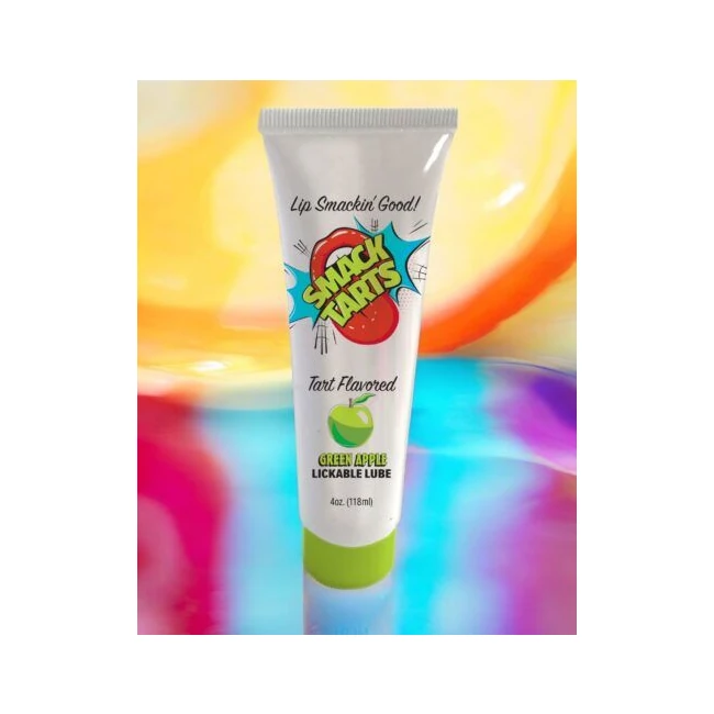 Smack Tarts Lickable Lube Sour - Compatible With Silicone, Latex and Polyurethane