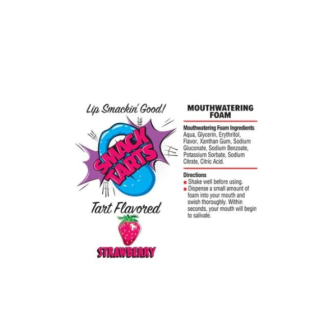 Smack Tarts Mouthwatering Foam Sour - Specifications