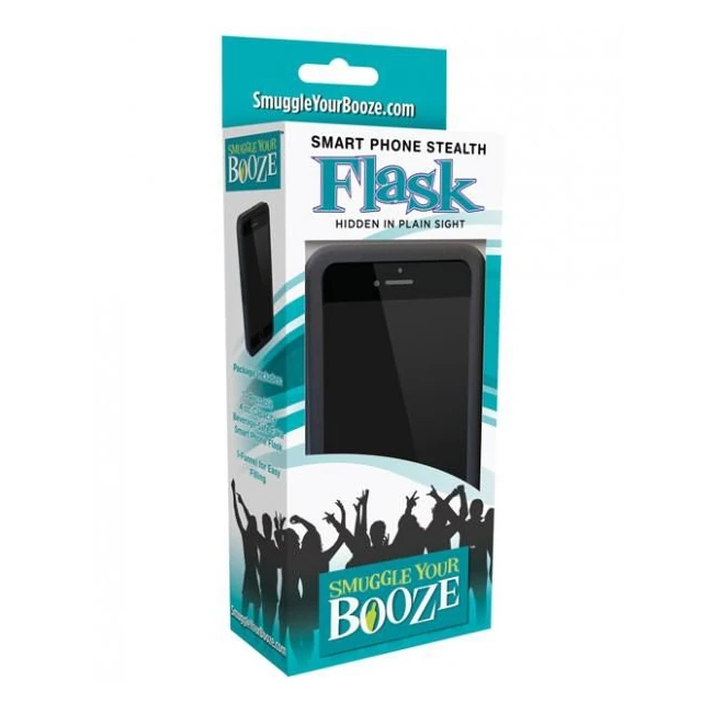 Smuggle Your Booze Smart Phone Flask - Key Details