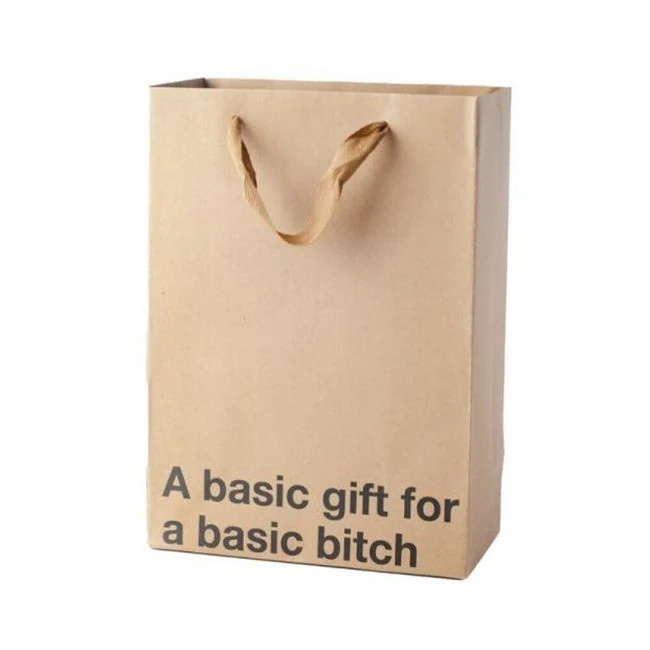 Snarky Gift Bags a Basic Gift 3pk - Overview