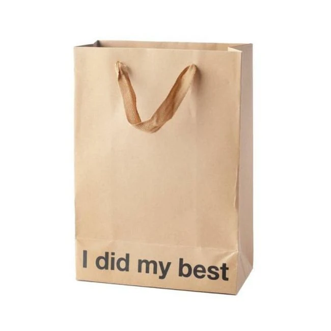 Snarky Gift Bags I Did My Best 3pk - Overview