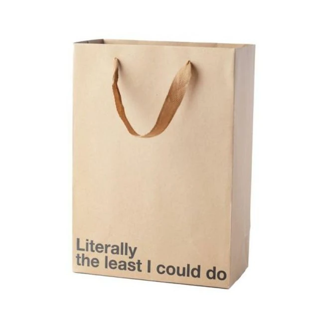 Snarky Gift Bags Literally the Least 3pk - Overview