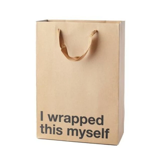 Snarky Gift Bags Wrapped This Myself 3pk - Overview