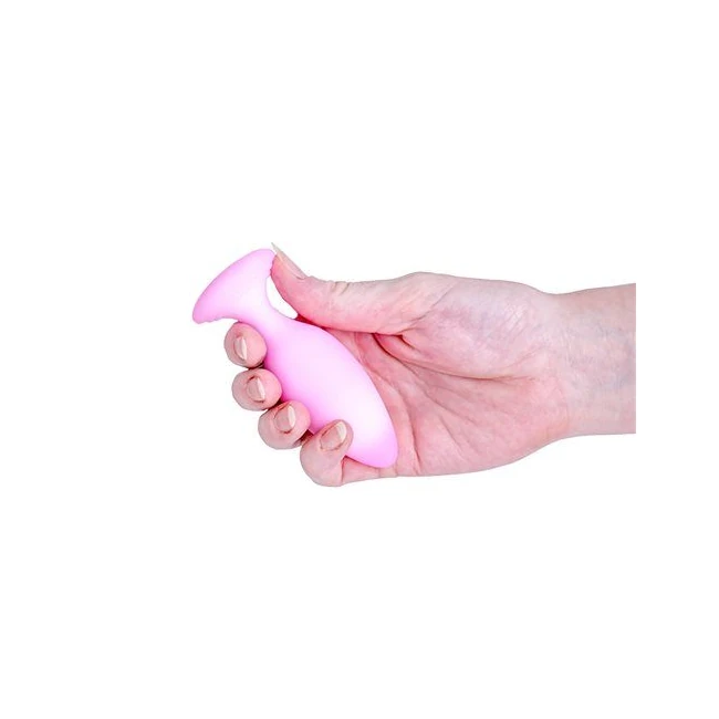 Softies Dual Layer Butt Plug 4 Butt Plug 4 - Graduated Sizing in Pink or Orange