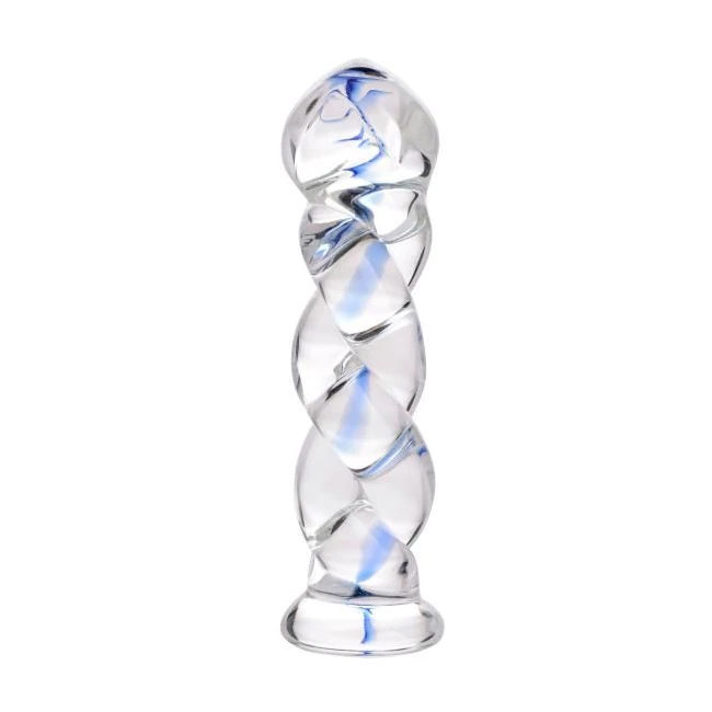 Soma Twisted Glass Dildo - How It Feels