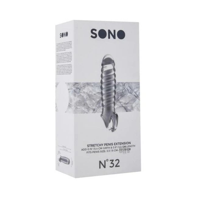 Sono No 32 Stretchy Penis Extension Translucent - Key Details