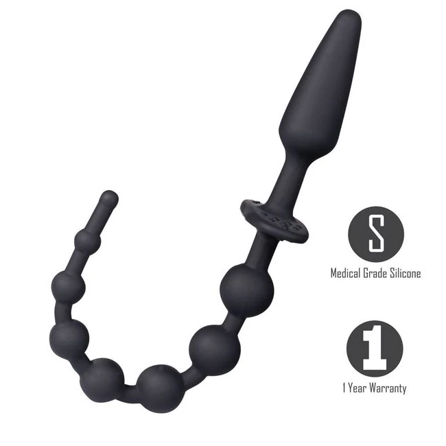 Sorra 2-ended Anal Beads & Plug - Shape & Comfort