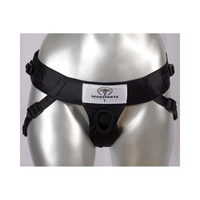 Spareparts Joque Double Strap Harness Black Size a - Shape & Texture
