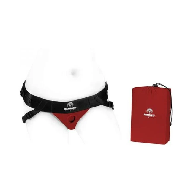 Spareparts Joque Double Strap Harness Red Size a - Shape & Texture