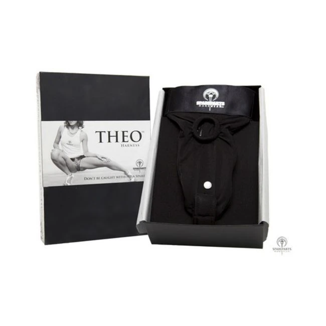 Spareparts Theo Single Strap Harness Black Size a - Shape & Texture
