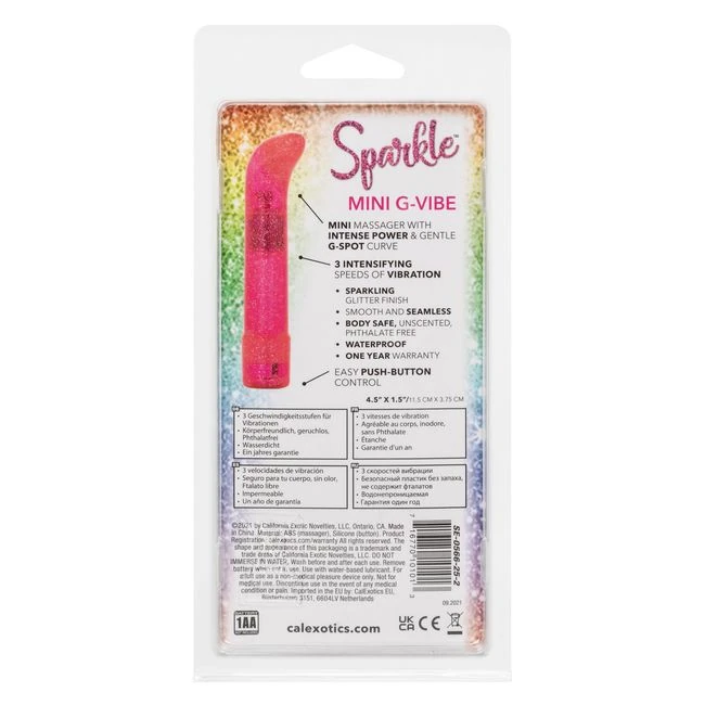Sparkle Mini G-vibe Pink - Vibration Modes and Performance