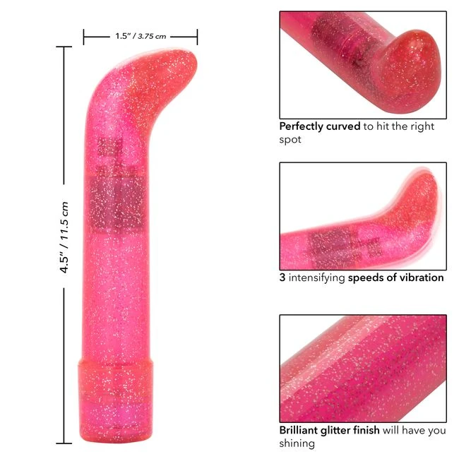 Sparkle Mini G-vibe Pink - Power & Performance