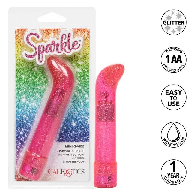 Sparkle Mini G-vibe Pink - Additional Features