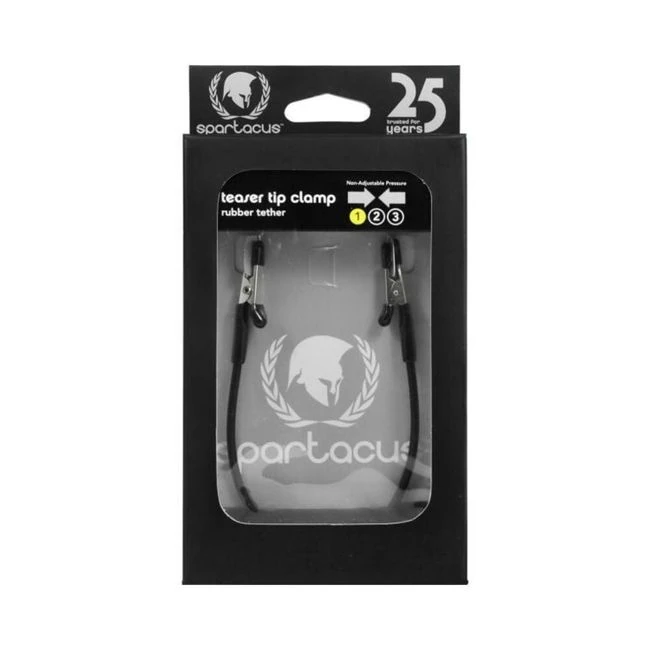 Spartacus Blackline Nipple Clamps - Key Details