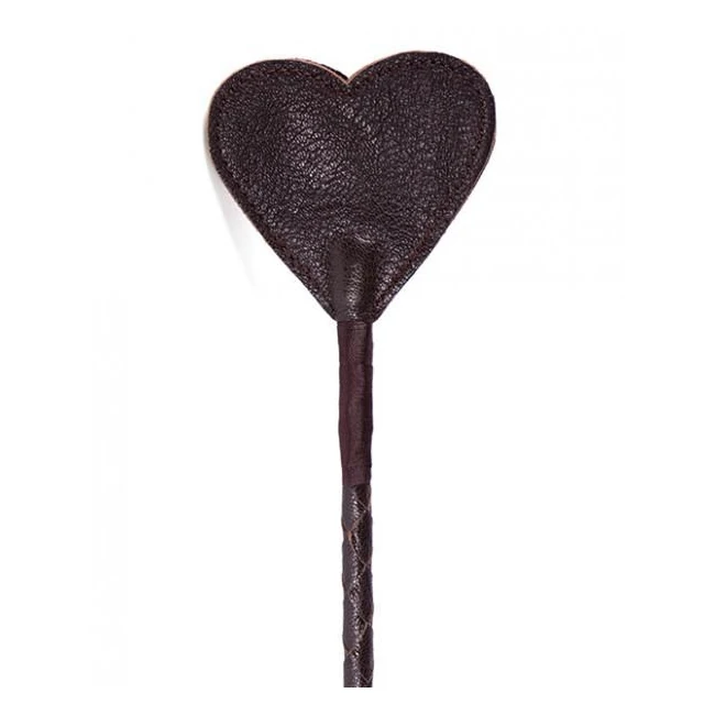 Spartacus Heart Riding Crop Brown Leather - Build & Quality