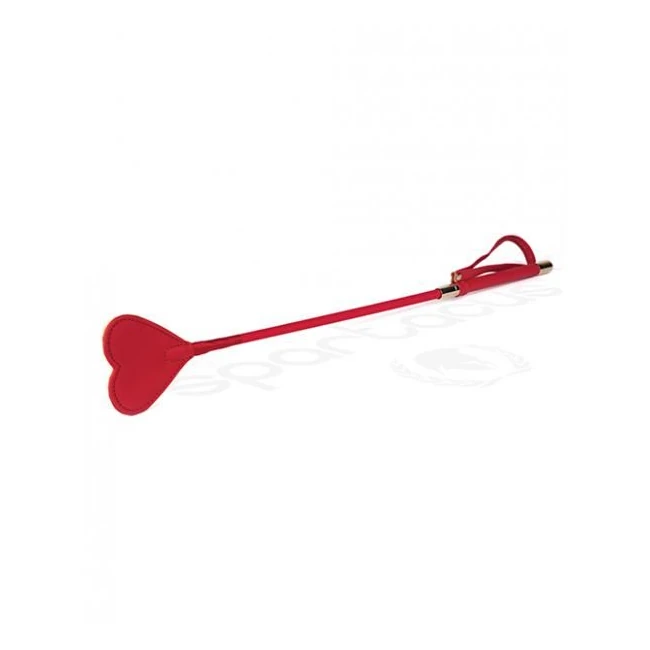 Spartacus Pu Riding Crop W/plush Heart Shape Tip - - Build & Quality