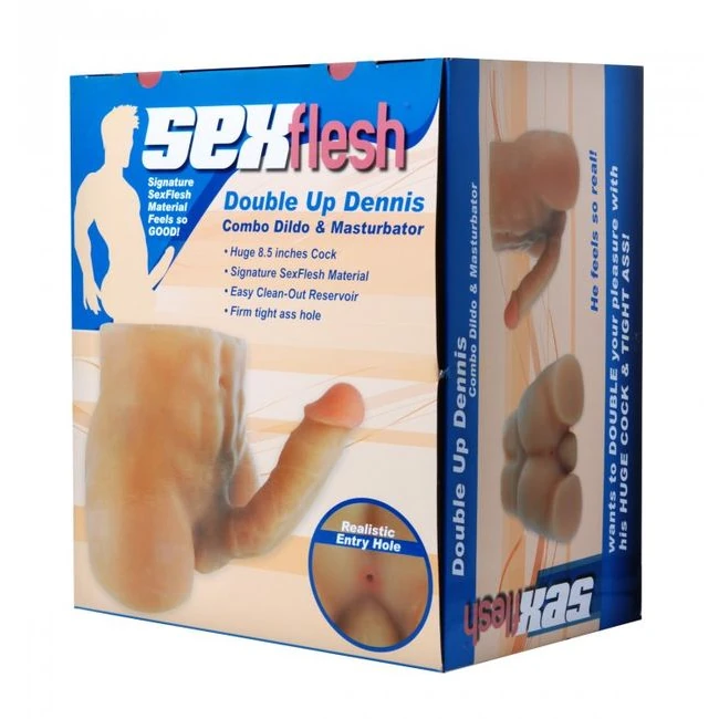 Sexflesh Double Up Dennis Realistic Ass - Material Feel
