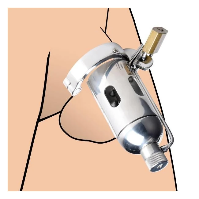 Spiked Chamber Chastity Cage - Overview