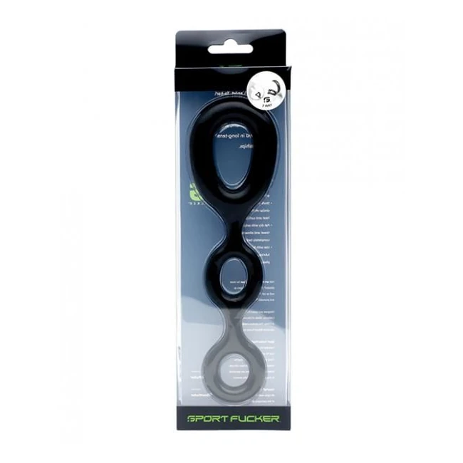 Sport F*cker 3 Way Black Cock, Ball Ring - Overview