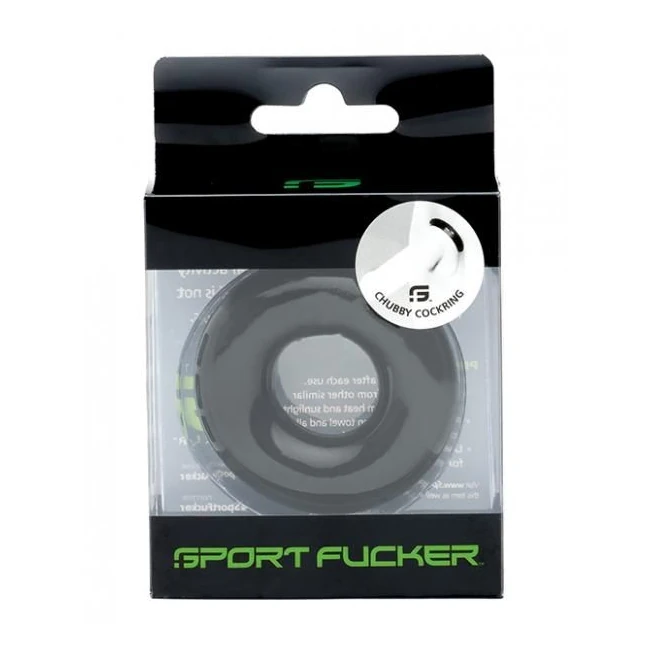 Sport F*cker Chubby Cockring Black - Overview