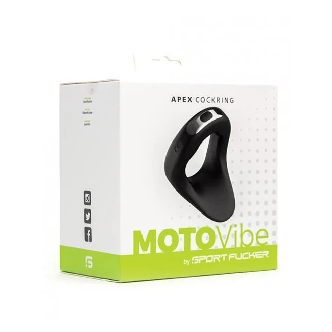 Sport F*cker Motovibe Apex Vibrating Cock Ring Black - How It Feels