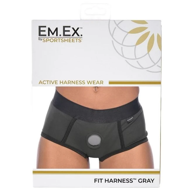 Sportsheets Em.ex. Gray Fit Medium - Additional Features