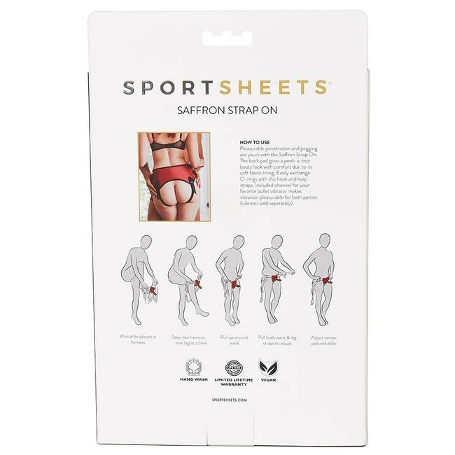 Sportsheets Saffron Strap on - Material Feel & Quality