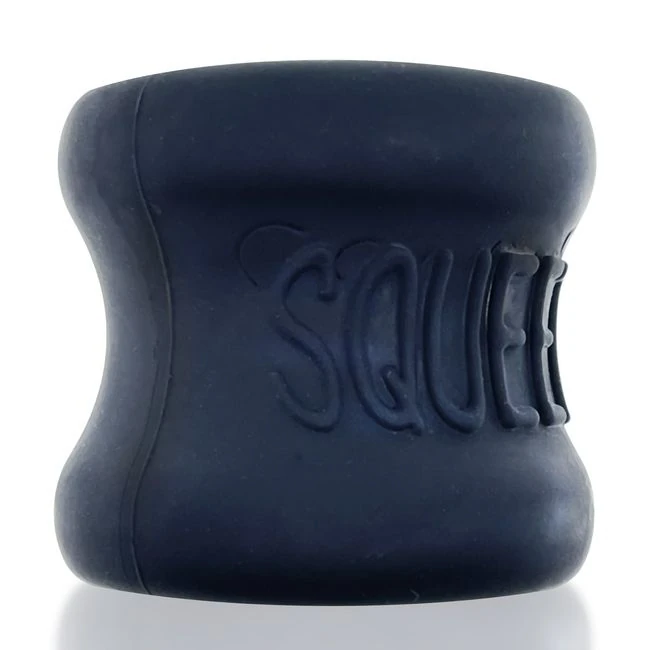 Squeeze Ballstretcher Night - A Thick Hourglass Ball Stretcher in Night Black