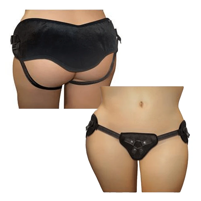 Ss Plus Size Beginners Black Strap-on - Material Feel & Construction
