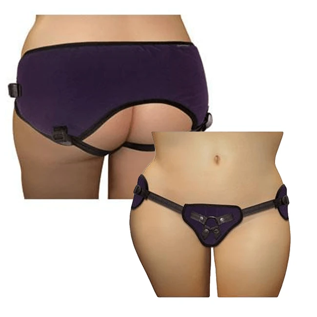 Ss Plus Size Beginners Purple Strap on - Includes