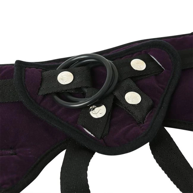 Ss Purple Lush Strap on - Shape & Texture
