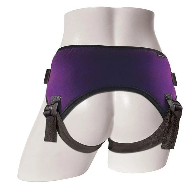 Ss Purple Lush Strap on - Additional Features