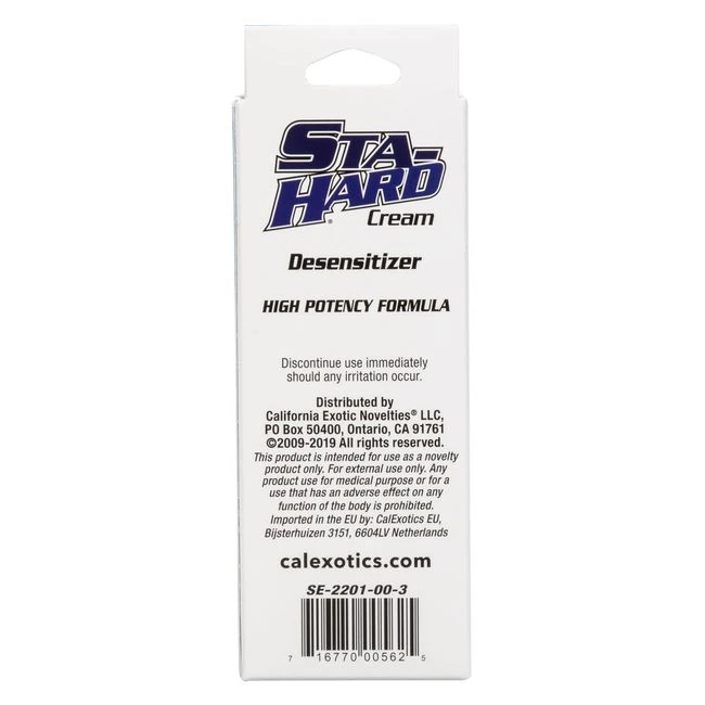 Sta-hard Tube 2 Oz. - Ingredients & Compatibility