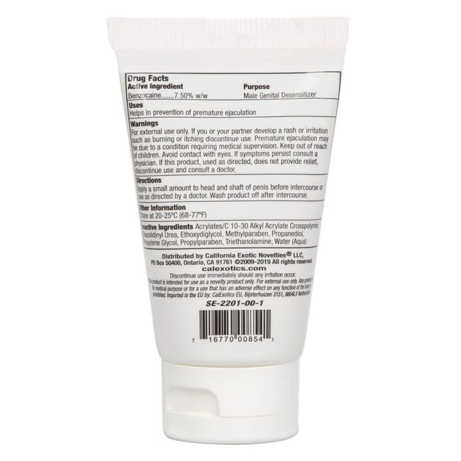 Sta-hard Tube 2 Oz. - Additional Features