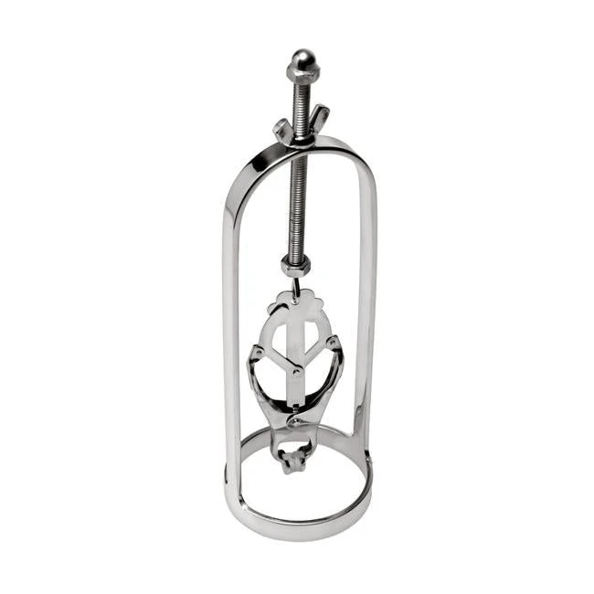 Stainless Steel Clover Clamp Nipple Stretchers Silver - Key Details