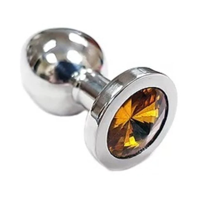Stainless Steel Smooth Small Butt Plug W/crystal - Material & Safety
